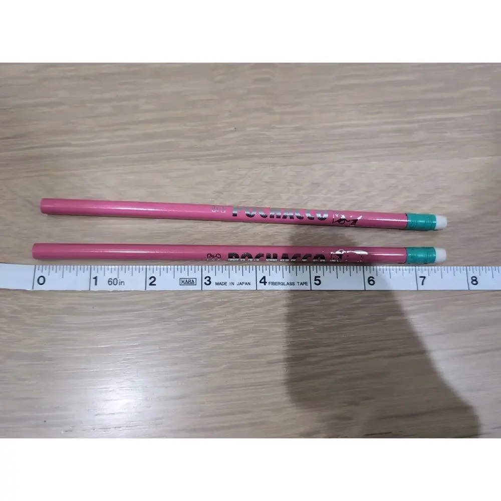 2 Vintage Sanrio 1993 New Pochacco Pink Pencil Hello Kitty HB Medium‎ Lot